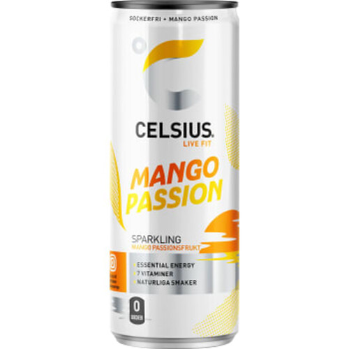 Energidryck Mango Passion 33cl Celsius