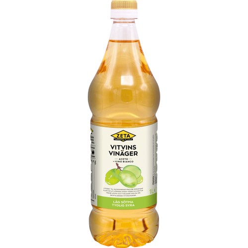 Vitvinsvinäger 1L Zeta