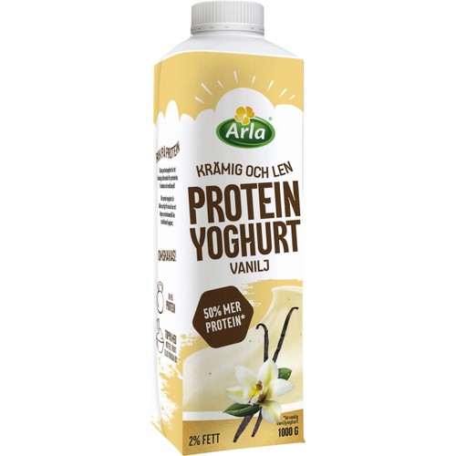 Proteinyoghurt Vanilj 2% 1000g Arla®