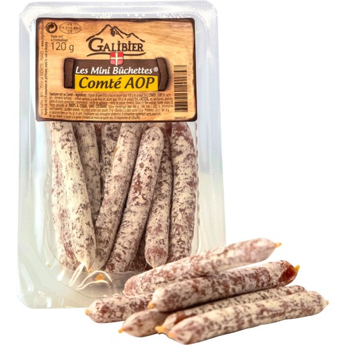 Salami Saucisson Mini Buchettes Comté Galibier 120g Hugo Ericson Ost