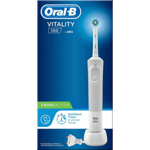 Eltandborste Vitality 100 White CA Oral-B