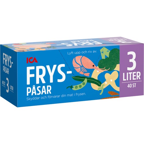 Fryspåsar 3l 40-p ICA