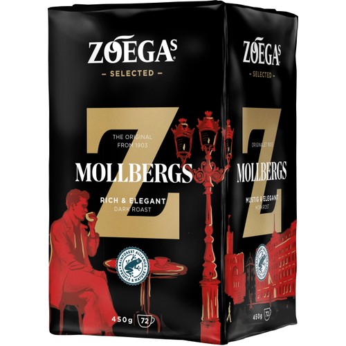 Bryggkaffe Mollbergs blandning 450g Zoegas