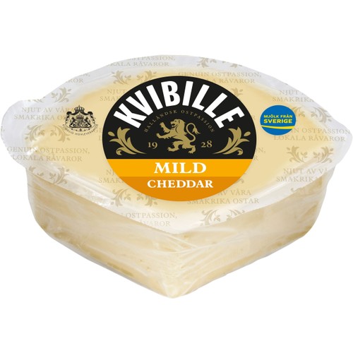 Cheddar mild 32%  ca 500g Kvibille