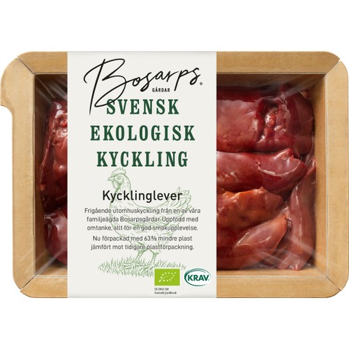Kycklinglever ca 500g KRAV Kronfågel Bosarp