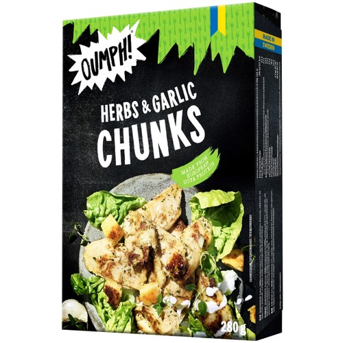 Herbs & garlic chunks 280g Oumph