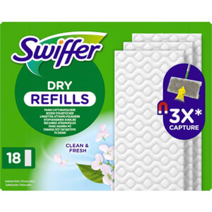 Golvmopp Torr Refill 18p Swiffer