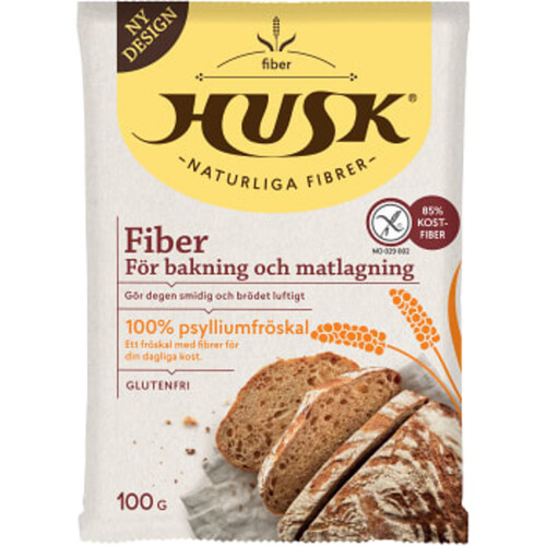 Fiberhusk Glutenfri 100g Lindroos