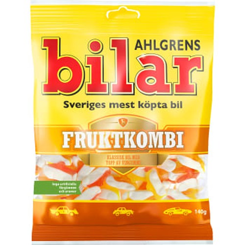 Bilar Fruktkombi 140g Ahlgrens Bilar