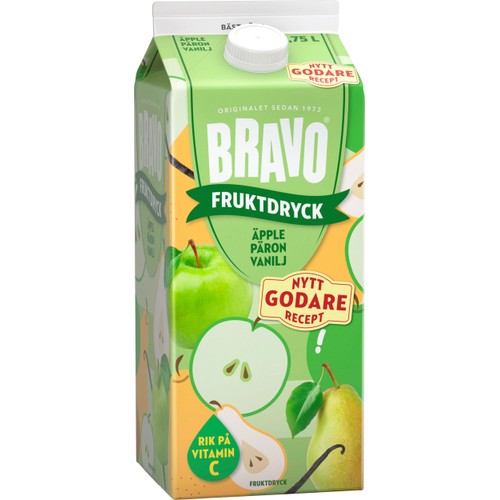 Fruktdryck Äpple Päron Sockerfri 1750ml Bravo
