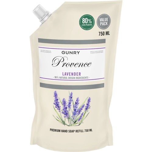 Flytande handtvål Lavender Refill 750ml Gunry
