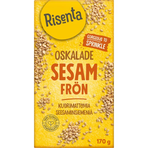 Sesamfrön Oskalade 170g Risenta