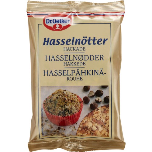 Hasselnötter Hackade 50g Dr.Oetker