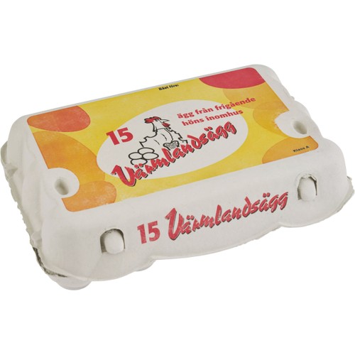 Ägg frigående 15-p Värmlandsägg