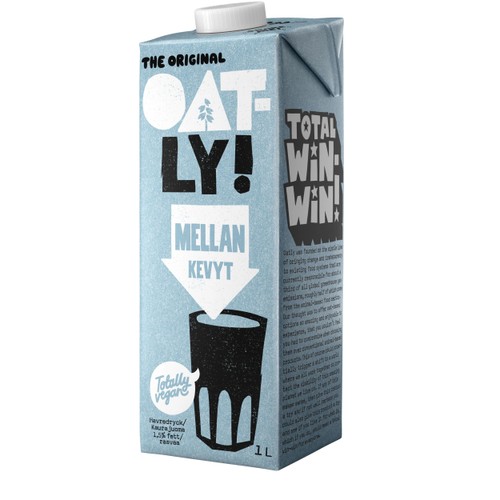 Havredryck Mellan 1,5% 1l Oatly