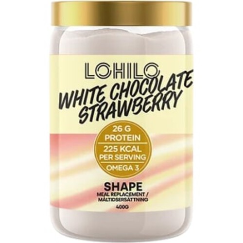 Shape Protein Strawberry White 400g LOHILO