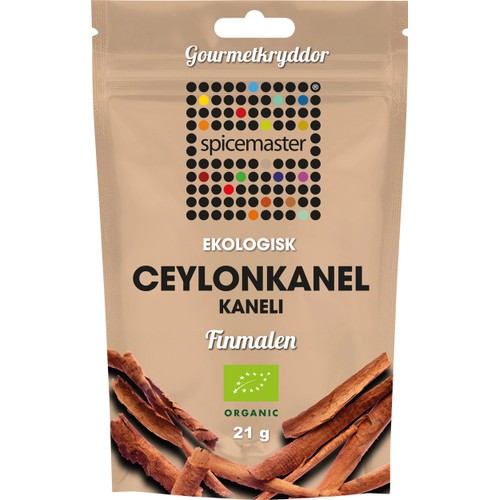 Krydda Kanel påse Ekologisk 21g Spicemaster
