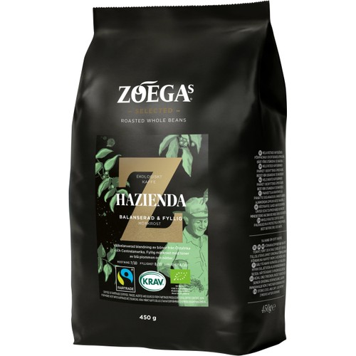 Kaffebönor Hazienda Ekologisk 450g KRAV Zoegas