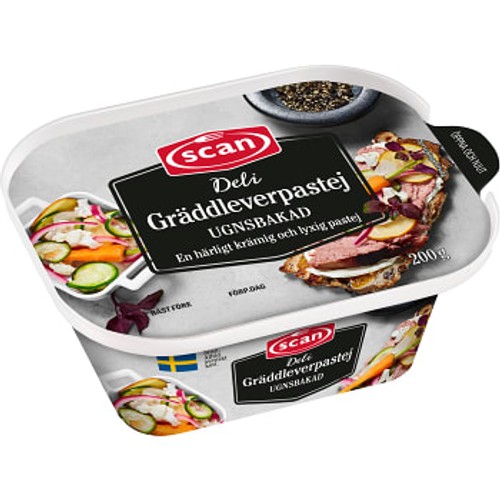 Deli Gräddleverpastej 200g Scan