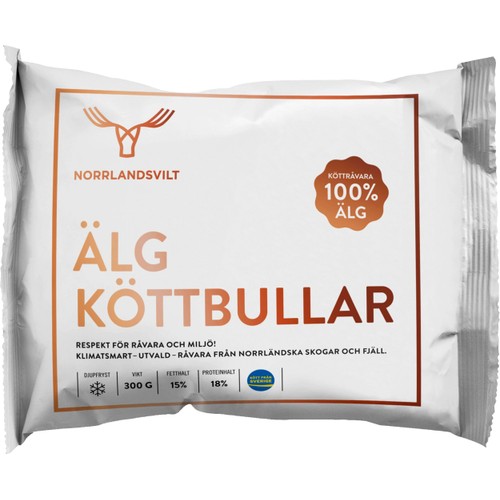 Älgköttbullar 300g Norrlandsvilt