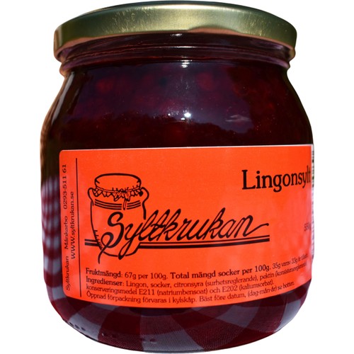 Lingonsylt 550g Syltkrukan