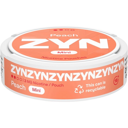 Peach Mini S2 8 Gram Zyn