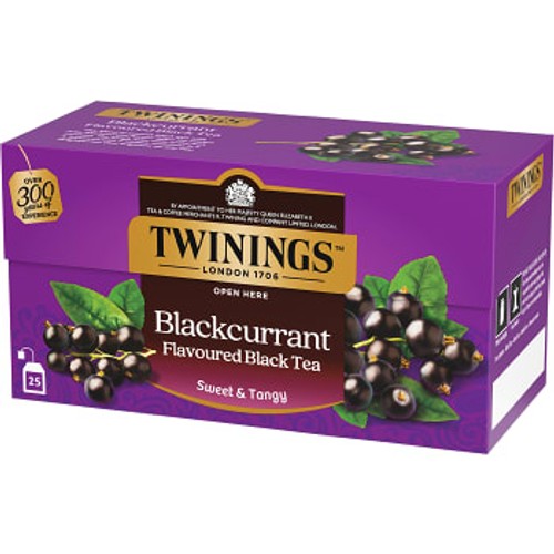 Te svartvinbär 25-p Twinings