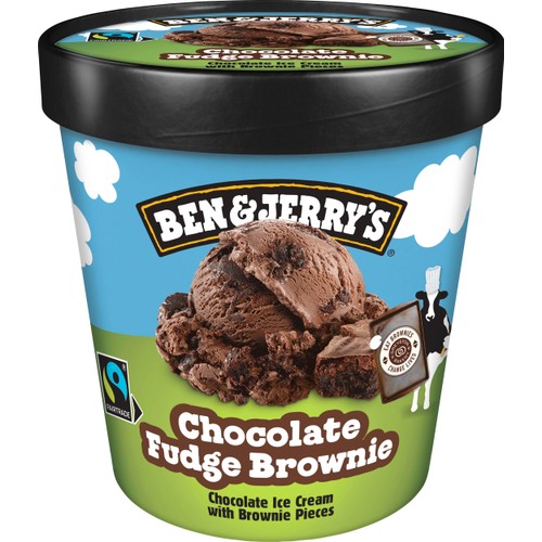 Glass Chocolate fudge brownie 465ml Ben & Jerrys