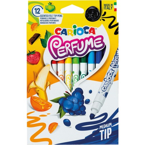 Doftfiberpennor 12-p Carioca