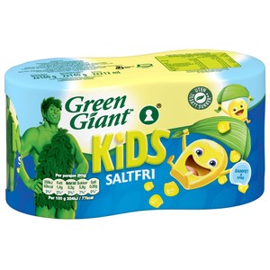 Saltfri Majs 2p 320g Gröna jätten