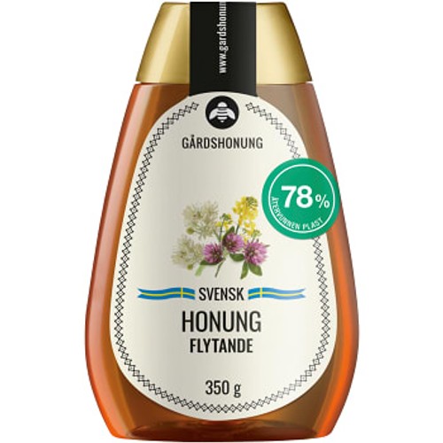 Honung flytande 350g Gårdshonung