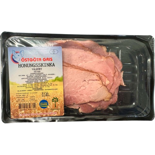 Honungsskinka Skivad 140g Östgöta Gris