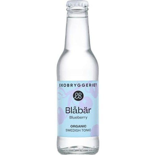 Tonic Vatten Blåbär 200ml Ekobryggeriet