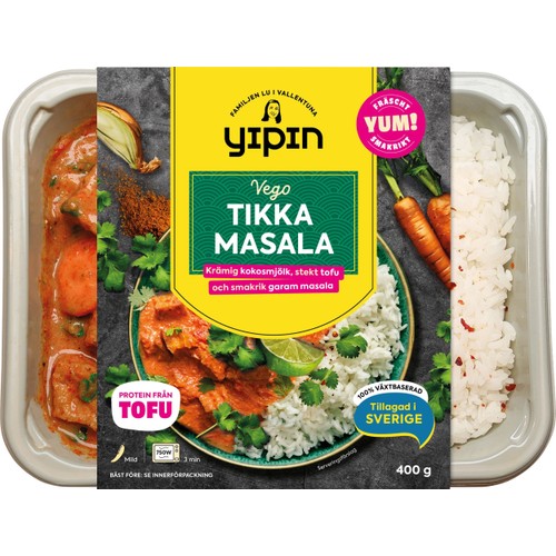 Tikka Masala med friterad tofu 400g YiPin