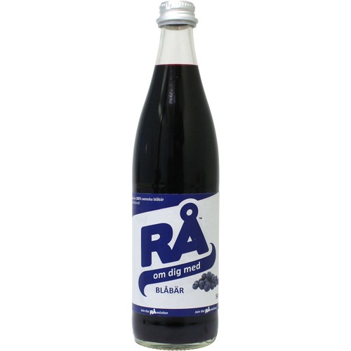Juice RÅ Blåbär 50cl Wellnox