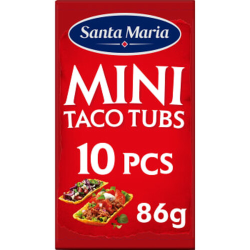 Mini Taco Tubs 10-p 86g Santa Maria