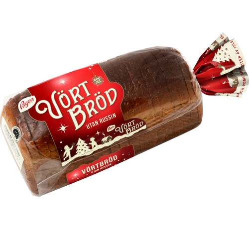 Vörtbröd utan russin 500g Pågen