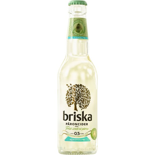 Päroncider Alkoholfri 33cl Briska
