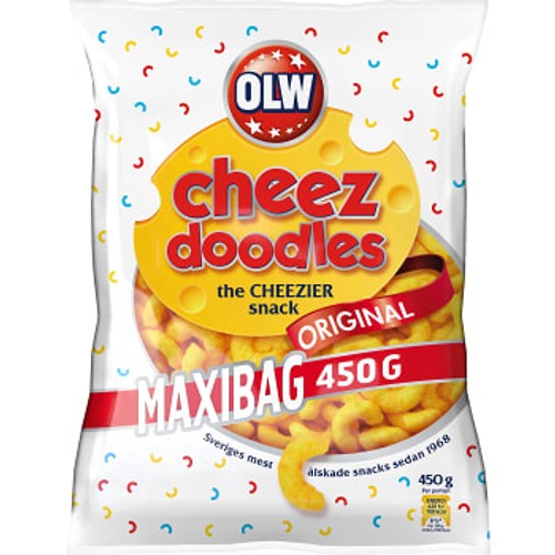 Cheez doodles maxibag 450g OLW