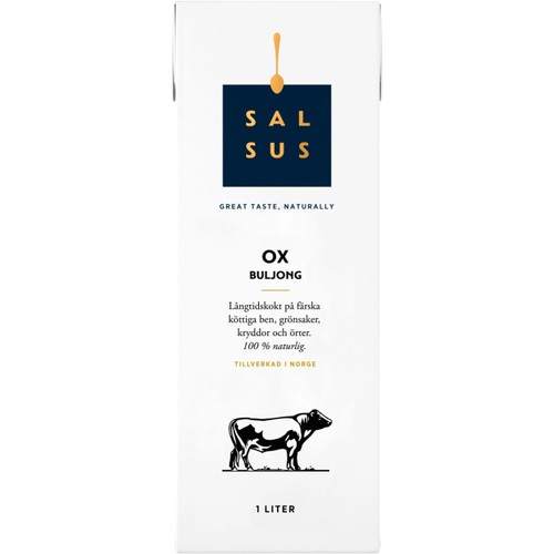 Oxbuljong 1000ml Salsus