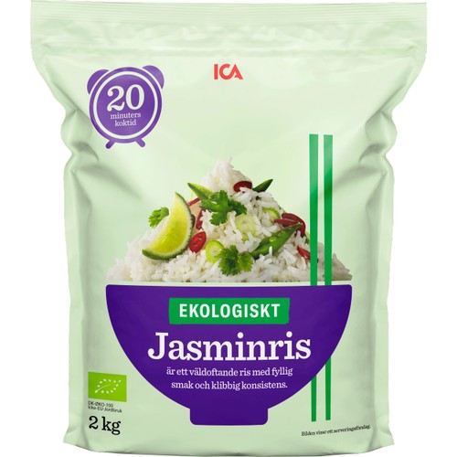 Jasminris Ekologisk 2kg ICA