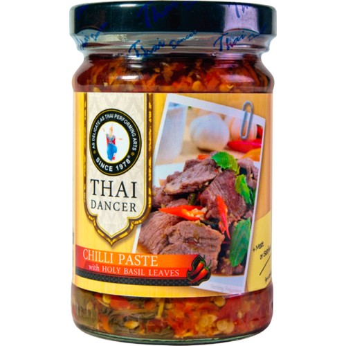 Chilipasta Med Helig Basilika 200g Thai Dancer