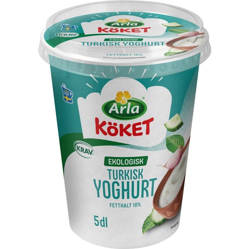 Matyoghurt Turkisk 10% Ekologisk 5dl KRAV Arla Köket®
