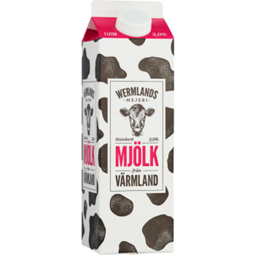 Standardmjölk 3% 1l Wermlands Mejeri