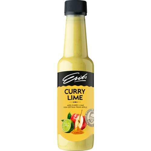 Curry Limedressing 255ml Eriks såser