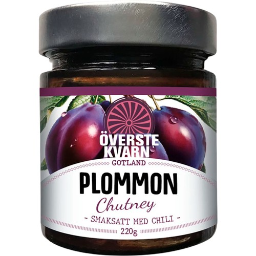 Plommonchutney 220g Överstekvarn