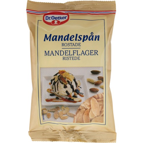 Mandelspån Rostade 50g Dr.Oetker
