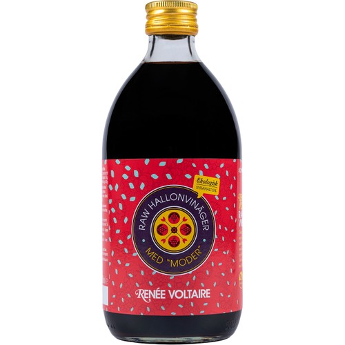 Raw Hallonvinäger Med Moder 500ml Renée Voltaire
