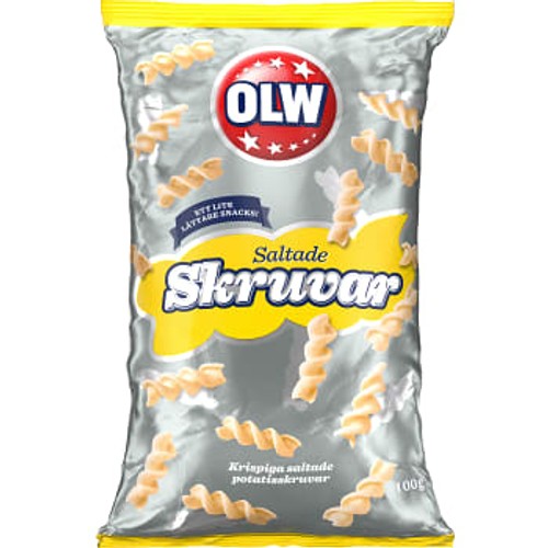Skruvar Lättsaltade 100g OLW