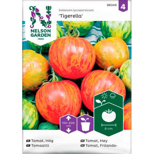 Tomat Frilands Tigerella 1-p Nelson Garden